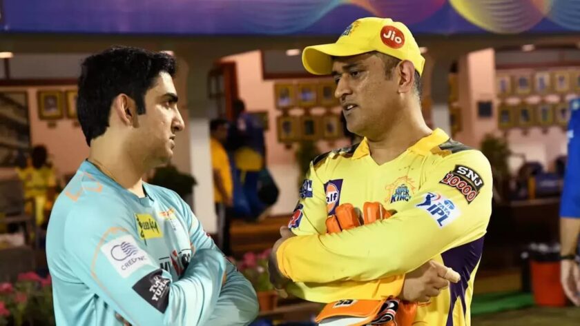 Gautam Gambhir and MS Dhoni
